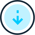 Down arrow icon